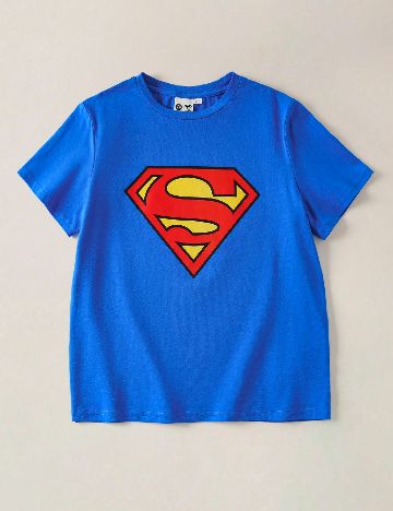 Tricou Shein Kids, albastru