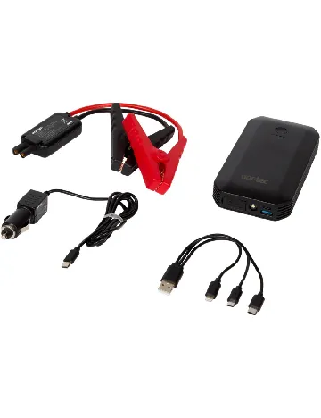 Jumpstarter multifunctional Nor-Tec, negru