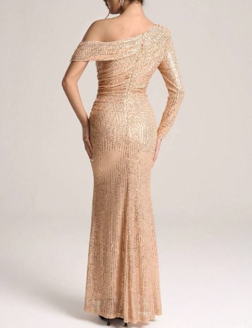 Rochie lunga Emery Rose, crem