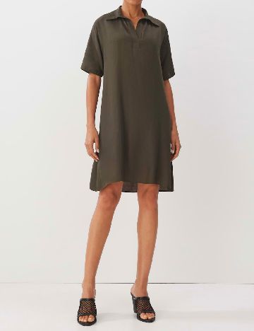 Rochie scurta Someday, verde