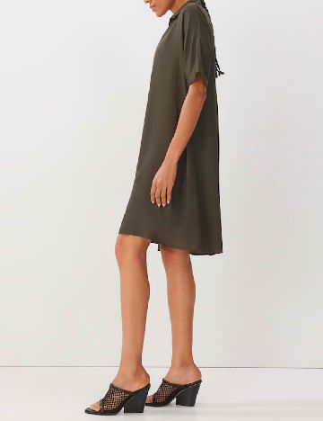 Rochie scurta Someday, verde