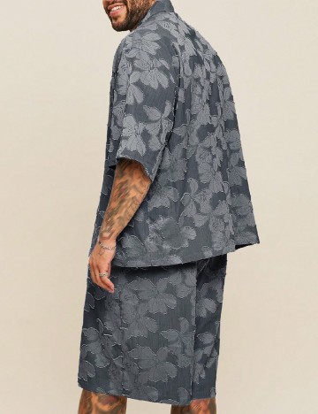 Compleu SHEIN Plus Size Men, gri