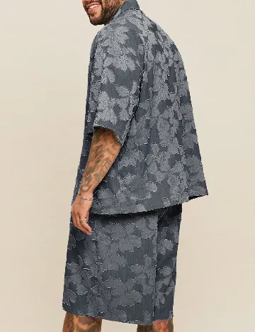 Compleu SHEIN Plus Size Men, gri