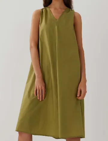 Rochie medie Someday, verde