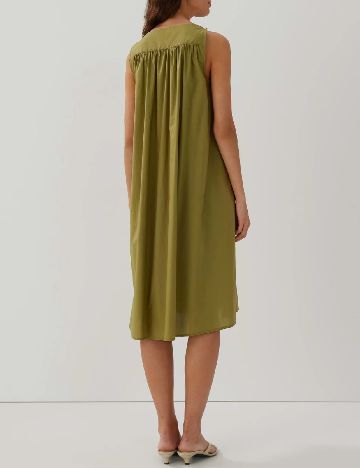 Rochie medie Someday, verde