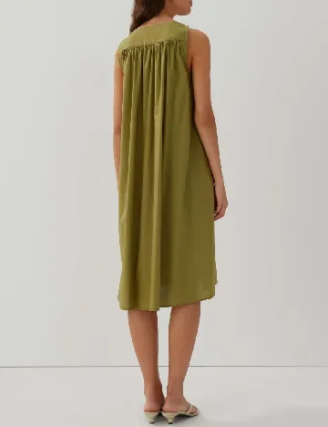 Rochie medie Someday, verde