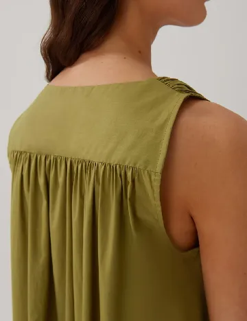 Rochie medie Someday, verde