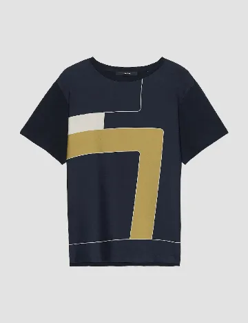 Tricou Someday, bleumarin