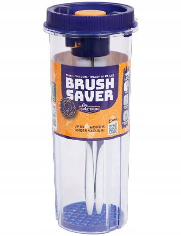 Recipient vidat pentru pensule SPECTRUM, albastru