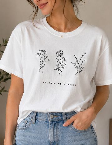 Tricou SHEIN, alb