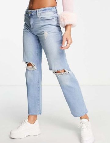 Blugi Hollister, albastru