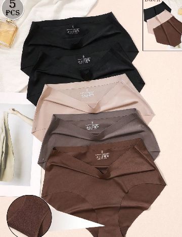 Set chiloti 5 perechi SHEIN, mix culori