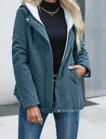 Geaca SHEIN, albastru