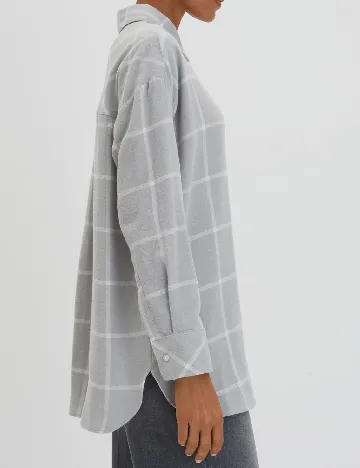 Camasa Oversize Someday, gri