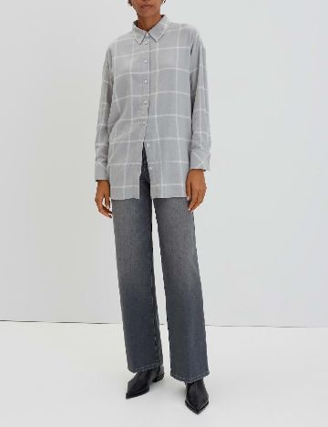 Camasa Oversize Someday, gri