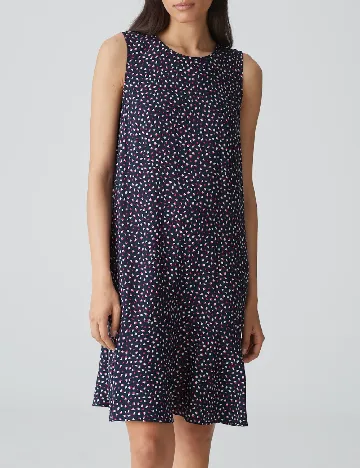 Rochie scurta Opus, bleumarin inchis