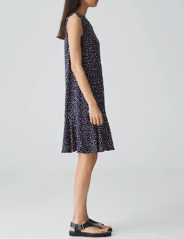 Rochie scurta Opus, bleumarin inchis