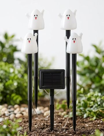 Decoratiuni LED 4 bucati Party Universe, alb