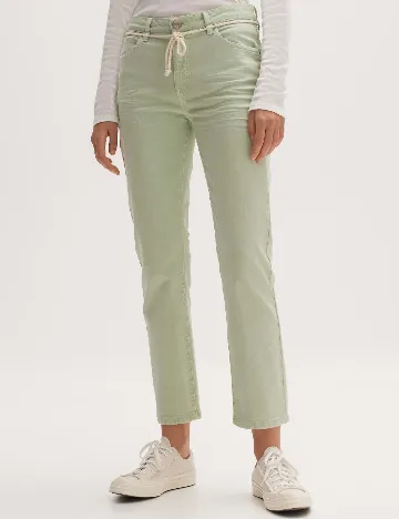 Pantaloni Opus, verde