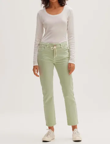 Pantaloni Opus, verde