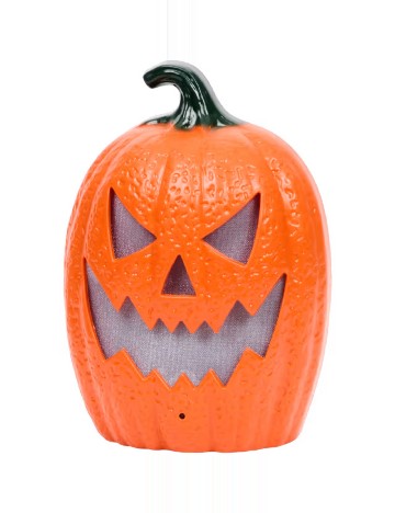 Figurina Halloween cu lumini si sunet ACTION, portocaliu