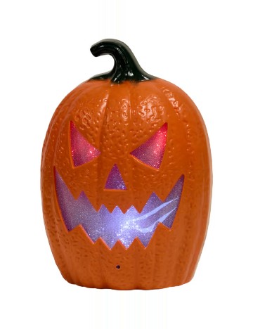 Figurina Halloween cu lumini si sunet ACTION, portocaliu