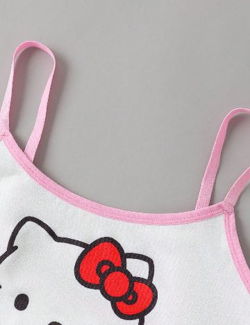 Pijama SHEIN, alb/roz