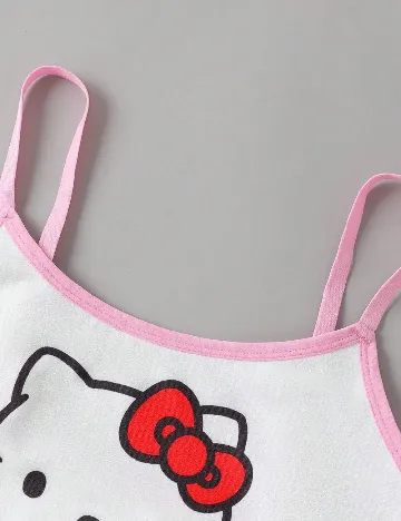 Pijama SHEIN, alb/roz