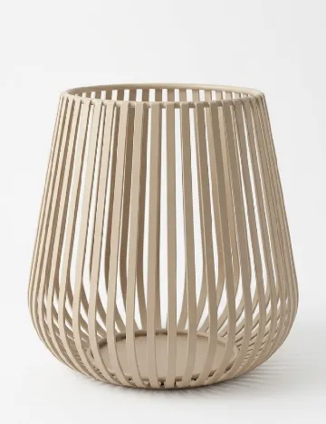 Felinar din metal Schou, gri