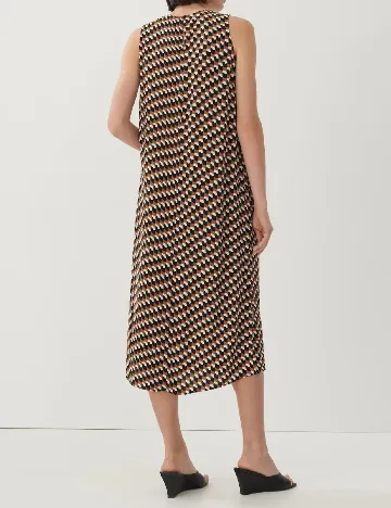 Rochie medie Someday, maro