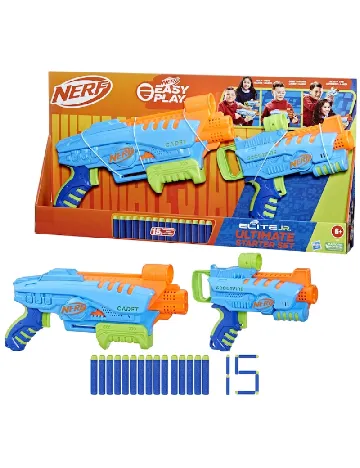 Set 2 blastere Nerf, mix culori