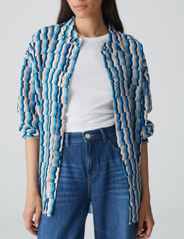 Camasa Oversize Opus, mix culori