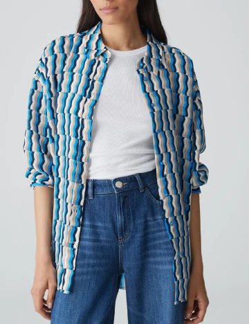 Camasa Oversize Opus, mix culori