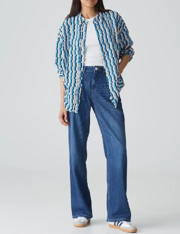 Camasa Oversize Opus, mix culori