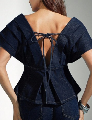 Bluza SHEIN, bleumarin