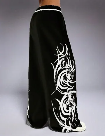 Pantaloni SHEIN CURVE, negru