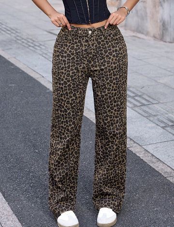 Blugi SHEIN, animal print