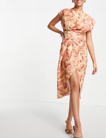 Rochie medie ASOS, mix culori