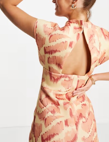 Rochie medie ASOS, mix culori