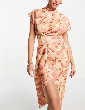 Rochie medie ASOS, mix culori