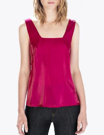 Top Zara, magenta