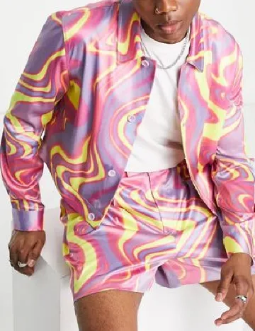 Jacheta ASOS, mix culori