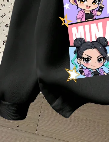 Bluza Shein Kids, negru