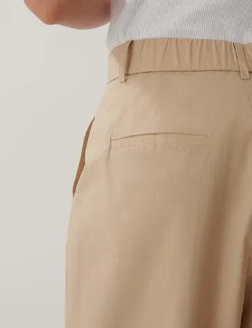 Pantaloni Someday, maro deschis