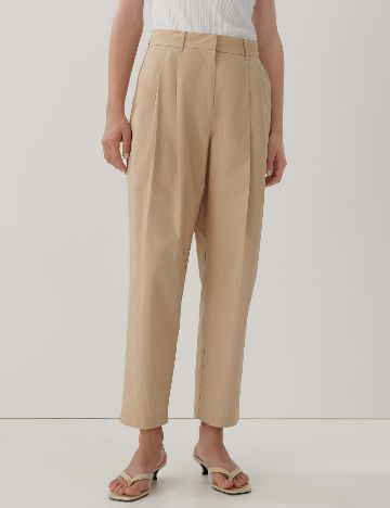 Pantaloni Someday, maro deschis