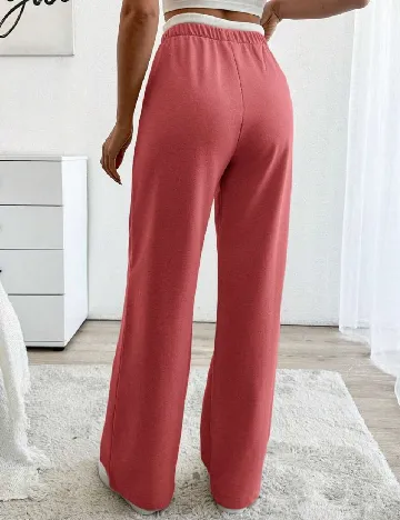 Pantaloni SHEIN, roz