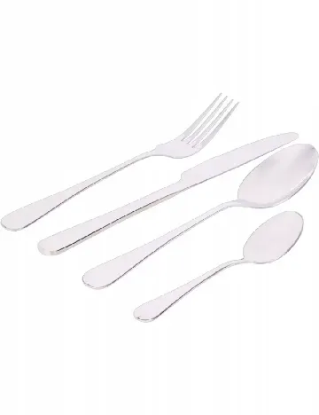 Set Tacamuri Amefa Bordeaux 16 Piese, argintiu