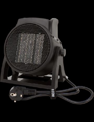 Aeroterma ceramica FERM, negru