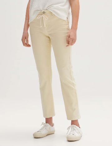 Pantaloni Opus, galben