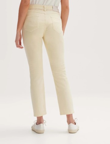 Pantaloni Opus, galben